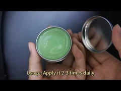 Crème gel réparatrice pour tatouages sur corps en boîte de fer