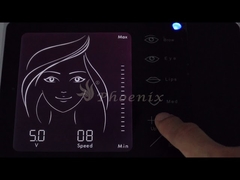 Machine de maquillage permanent numérique à écran tactile