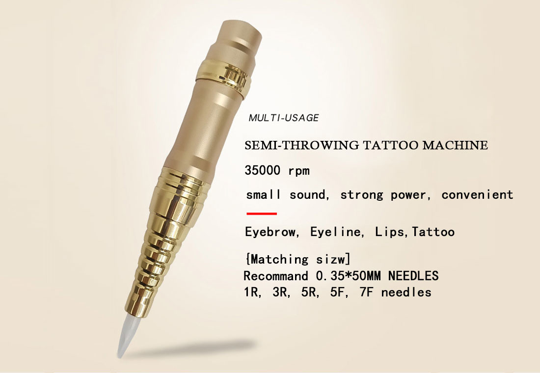 La machine MTS permanent de Microblading de tatouage d'OEM composent le sourcil de Hairstroke de vitesse de la machine 35000 t/mn